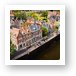 Amsterdam canal scene Art Print