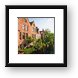 Morning sun on the canals Framed Print