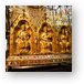 Bishops in gold Metal Print