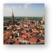 View from the belfry - Church of Our Lady and St. Saviours Cathedral Metal Print