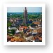 View from the belfry - Church of Our Lady Art Print