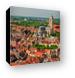 View from the belfry - St. Saviours Cathedral Canvas Print
