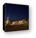Medieval gabled houses in the 13th century Markt Canvas Print