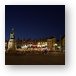Medieval gabled houses in the 13th century Markt Metal Print