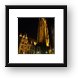 Towering spire of the Church of Our Lady Framed Print