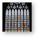 Huge stained glass windows Metal Print