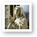 Statue of the Virgin Mary Art Print