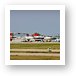 Virgin Atlantic Global Flyer taking off Art Print