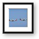 P-51D Mustangs 'Old Crow' and 'Gentleman Jim' in formation Framed Print
