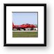 Lockheed T-33 - The Red Knight Framed Print
