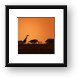 Sunset Over Tarangire Framed Print