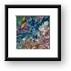 Lion fish hiding in the coral Framed Print