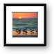 Sunset at Siesta Key Framed Print