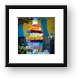Signs every which way Framed Print
