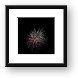 4th of July fireworks Framed Print