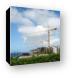 Lots of new condo and resort construction Canvas Print