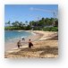 Napili Beach with resort construction in the background Metal Print