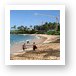 Napili Beach with resort construction in the background Art Print