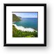 Beautiful Maui coastline Framed Print