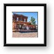 HDR image of historic Bedrock Store, Colorado Framed Print