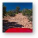 Top of the World trail Metal Print