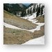 View down the valley from Burro Pass, La Sal mountains Metal Print