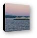 Washington State Ferry going over to Bainbridge Island Canvas Print
