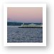 Washington State Ferry going over to Bainbridge Island Art Print