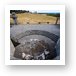 Empty emplacement once held a 10 inch gun Art Print