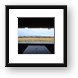 View from inside Fire Control Station Framed Print