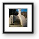 Sculpture fountain outside of Hollywood Bowl Framed Print