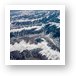 Snow covered Rocky Mountains Art Print