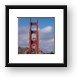 Golden Gate Bridge Framed Print