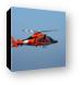 US Coast Guard Rescue Helicopter Canvas Print