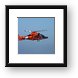 US Coast Guard Rescue Helicopter Framed Print