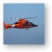 US Coast Guard Rescue Helicopter Metal Print