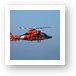 US Coast Guard Rescue Helicopter Art Print