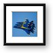 US Navy Blue Angels Framed Print