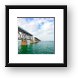 Florida Overseas Railway bridge near Bahia Honda State Park Framed Print