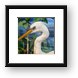 Great White Egret Framed Print