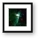 Flame Nebula Framed Print