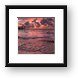 Sunrise Panoramic, Marathon Key Framed Print
