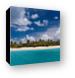 Sandy Cay Beach British Virgin Islands Panoramic Canvas Print
