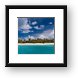 Sandy Cay Beach British Virgin Islands Panoramic Framed Print