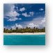 Sandy Cay Beach British Virgin Islands Panoramic Metal Print