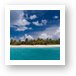 Sandy Cay Beach British Virgin Islands Panoramic Art Print