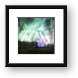 Disney Castle Fireworks and Light Show Framed Print