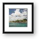 Lions Dive and Beach Resort Framed Print
