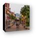 Shopping in Willemstad Canvas Print