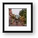 Shopping in Willemstad Framed Print
